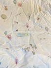 M8  wow Pottery Barn Kids Dakota Animals Farm Park Crib Toddler Bed Fitted Sheet