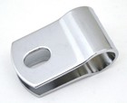 Mirror Bracket Clamp For 3 4    O d  Tube pipe Chrome Plated 2-1 4    Gg33360bp Each