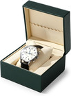 Single Watch Box  Pu Leather Luxury Case For Gift   Storage Green