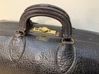 Vintage Schell Emdee Leather Doctor s Medical Bag 1940s