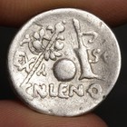 Genius Denarius 76bc Ancient Roman Republic Silver Coin Lentulus Gpr Rome