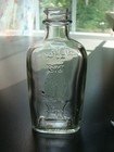 Vintage The Owl Drug Co  Clear Glass 5  Medicine Bottle