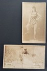 1890 N245 Sweet Caporal Actor   Actress Tobacco Cards - Lot X Four  4  Different