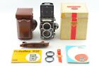    top Mint Box    Rollei Rolleiflex 2 8f Planar 80mm Tlr Meter Works   Case Japan