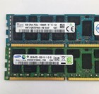 Lot Of 16gb  8gbx2  2rx4 Pc3l-10600r Mixed Brand Ecc Memory Ram Server - Tested