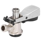 D Type Keg Coupler Stainless Steel Beer Faucet Dispenser Brewing Equipment