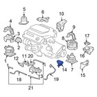 Honda 50860sdpa10 Rear Manual Transmission Mount