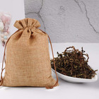 25 50 100pcs Burlap Gift Bags Wedding Hessian Jute Bags Linen