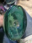 Vintage Green Glass Bottle-vase