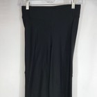 Castelli Women Black Full Length Cycling Pants Thermal Zip Ankle Size Xl