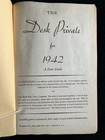 1942 Railroad Worker Handwritten Diary Journal Northern Pacific Wwii Lyle Wa