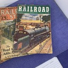 Vintage Railroad Stories   Magazine Lot Of 5 1933-1951 Pulp Fiction Trains