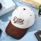 Girl Dad mother daddy bride Cotton Trucker Hats Two Tone Snapback Hat Trendy    