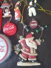 Coca-cola Ornaments Lot