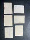 Hong Kong Scott 168-173  1941  Used F-vf  Cv  24 10