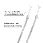 Rope Curtain Tiebacks Wall Mounted  Tie Backs For Curtain Holdbacks With 4 Me   