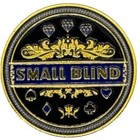 Small Blind Poker Card Guard Protector Coin Weight W case   Pouch Usa Seller