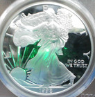 1998-p American Proof Silver Eagle  1 One Dollar Coin Pcgs Pr70 Dcam