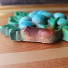 Vintage Chalkware Grape Wall Plaque Mid Century Kitchen Decor Fruit Wall Hanging