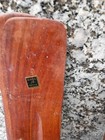 Wood Brown Incense Holder With Design 