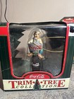 Lot Of Coca Cola Trim A Tree Collection Year  1994 96 99 And Christmas Mug