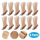 5 Pairs Copper Compression Socks 20-30mmhg Graduated Support Men Women S-xxl