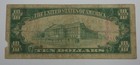 Series 1929 Fed Res Bank Chicago  10 Note Vg Fr 1860-g Stains missing Piece