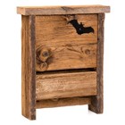 Brookside Woodworks Amish Made Upcycled Mushroom Wood Bat House