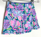 Lilly Pulitzer Women   s Luxletic Skirt Skort Us Xxs Pink Green Purple Undershorts