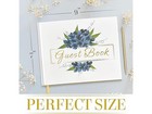 Wedding Guest Book With Pen- Multicolor 
