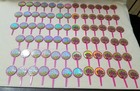 Spring Time Cake   Cupcake Picks Toppers Deco Pac Nos Mixed Lot Of 103 Vintage 