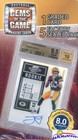 2023 Mjh Gems Of The Game Mjh Football Factory Sealed Box-5 Packs   Graded Card 