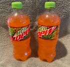 Mountain Dew Rare   uproar  2  20 Ounce two Bottles free   shipping