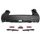 Rear Bumper Cover Kit W brackets   Reflector   Tail Light