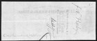 L h  Hershfield   Bro  1876 Bank Check W  Mining Vignette  15780