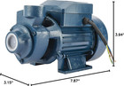 Centrifugal 1 2 Hp Electric Water Pump Pool Garden Farm Aluminum Pond 