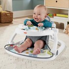 Baby Floor Seat Portable Sit-me Up Chair Snack Tray Fisher Price