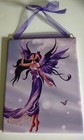 Nene Thomas Ceramic Fairy Art Wall Tile  8 x10   