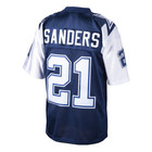 Men s  21 Deion Sanders Navy 1995 Authentic Throwback Retired Player Jersey