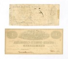  pair  1861  1863  1 The State Of North Carolina Notes - Civil War Era