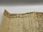 1700s Colonial Land Deed Manuscript Letter Seal John Mcdowell Brookes Outlets