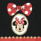 Disney Infant Girls Black Red Dot Minnie Mouse Bodysuit Baby Outfit Newborn