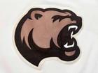 Reebok Authentic Hershey Bears Ahl Hockey Jersey Sz 60 White Canada Sewn Blank
