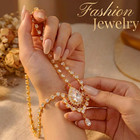Crystal Head Chain Jewelry Gold Rhinestone Hair Chain Boho Bridal Headpiece For