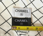Chanel Clothing Label Tag Sewing Replacement New  two 2  2 25  X 1   55x24 Mm