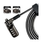 I3c Laptop Cable Lock 4 Digital Combination Lock Security Computer Cable Lock   