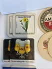 Vintage German European Foreign Beer Coasters Pub Bar Cafe Lot Of 33 Rare