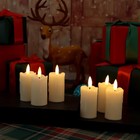 Flameless Votive Candles 1 5 x3 5  Battery Operated With 5 Hour Timer - Ideal