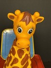 Vintage Mattel 1975 Toys-r-us Geoffrey Giraffe Jack In The Box Tin Toy