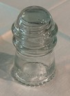 Hemingray 9 Glass Insulator Clear Cd 106 Vintage 18c-9 Industrial Paperweight